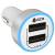 GCR Автомобильное зарядное устройство на 2 USB порта 4.8A, белое, LED индикация, GCR-51984 Greenconnect 2 USB 4.8A GCR-51984 — для бизнеса и офиса