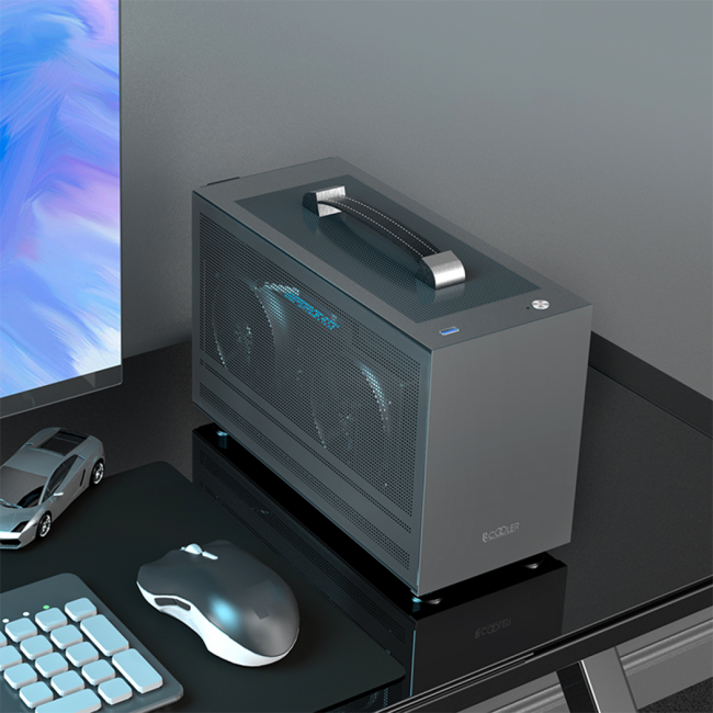 Корпус без блока питания PcCooler I100 PRO MESH GY — для бизнеса и офиса Корпус без блока питания PcCooler I100 PRO MESH GY — для бизнеса и офиса