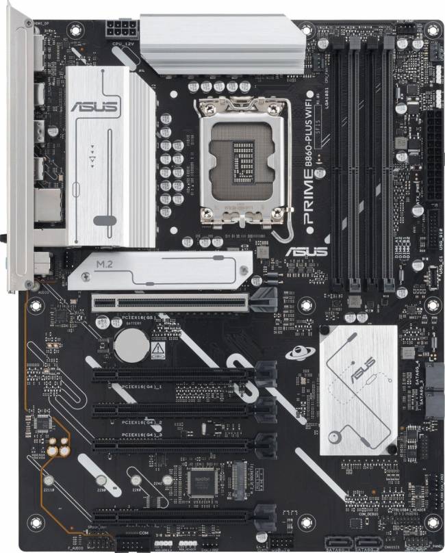Материнская плата ASUS PRIME B860-PLUS WIFI — для бизнеса и офиса Материнская плата ASUS PRIME B860-PLUS WIFI — для бизнеса и офиса