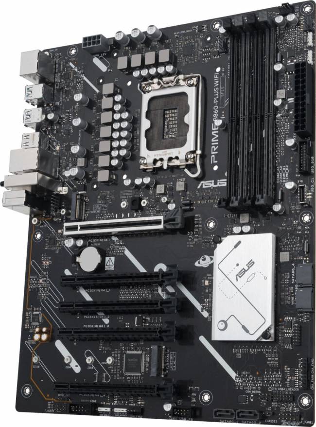 Материнская плата ASUS PRIME B860-PLUS WIFI — для бизнеса и офиса Материнская плата ASUS PRIME B860-PLUS WIFI — для бизнеса и офиса