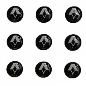 Логотип силиконовый 14 мм RENAULT