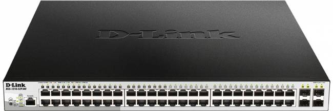 Коммутатор D-Link DGS-1210-52P/ME/B1A — для бизнеса и офиса