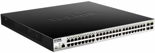 Коммутатор D-Link DGS-1210-52P/ME/B1A — для бизнеса и офиса
