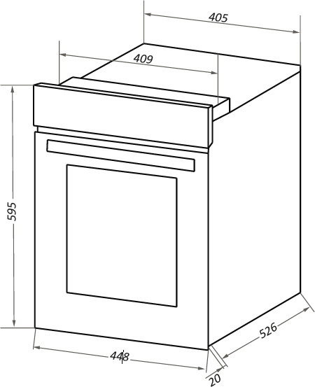 Шкаф духовой электрический HOMSair OES456BK HOMSAir OES456BK — для бизнеса и офиса Шкаф духовой электрический HOMSair OES456BK HOMSAir OES456BK — для бизнеса и офиса
