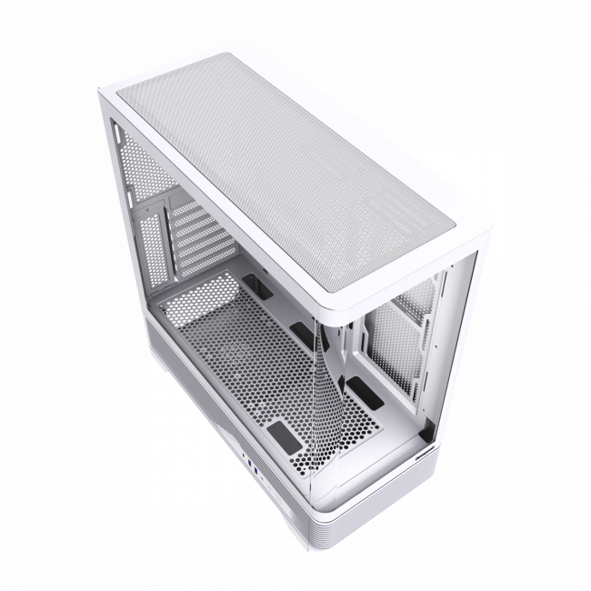 Корпус без блока питания HSPD F560-TGWH — для бизнеса и офиса