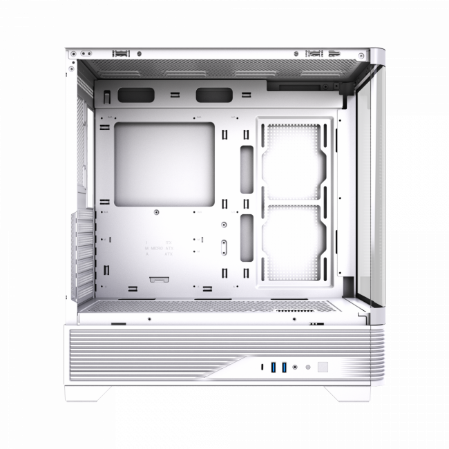 Корпус без блока питания HSPD F560-TGWH — для бизнеса и офиса