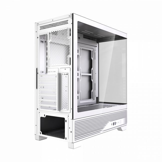 Корпус без блока питания HSPD F560-TGWH — для бизнеса и офиса