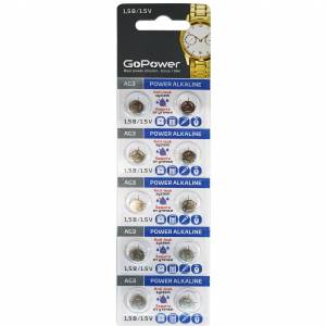 Э\п GoPower AG3 LR41 392 Alkaline 1.5v BL10