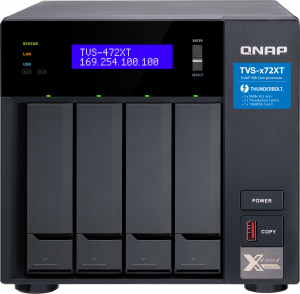 Сетевое хранилище без дисков QNAP TVS-472XT (TVS-472XT-PT-4G)