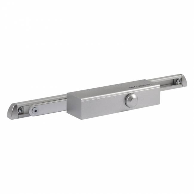 Дверной доводчик со скользящей тягой 820 Slider от 25 до 70 кг серебро — для бизнеса и офиса Дверной доводчик со скользящей тягой 820 Slider от 25 до 70 кг серебро — для бизнеса и офиса
