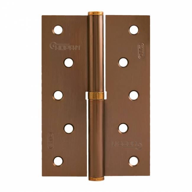 Петля левая/правая 750-5' STD (120*80*2,5) без колп. матовый кофе левая — для бизнеса и офиса
