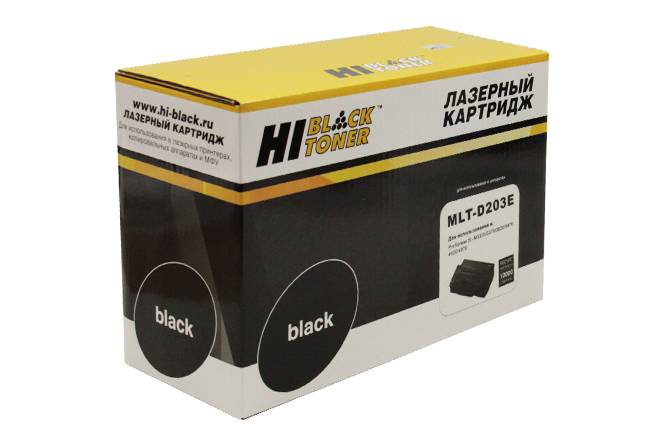 Картридж Hi-Black (HB-MLT-D203E) для Samsung SL-M3820/3870/4020/4070, 10K (старая прошивка) — для бизнеса и офиса Картридж Hi-Black (HB-MLT-D203E) для Samsung SL-M3820/3870/4020/4070, 10K (старая прошивка) — для бизнеса и офиса