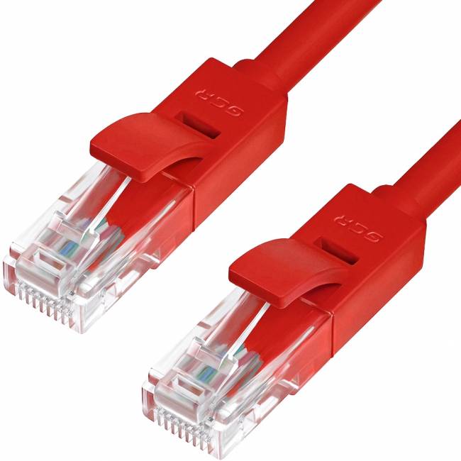 Greenconnect Патч-корд прямой, малодымный LSZH 0.15m UTP кат.5e, красный, 24 AWG, литой, ethernet high speed 1 Гбит/с, RJ45, T568B, GCR-51022 Greenconnect RJ45(m) - RJ45(m) Cat. 5e U/UTP LSZH 0.15м красный — для бизнеса и офиса Greenconnect Патч-корд прямой, малодымный LSZH 0.15m UTP кат.5e, красный, 24 AWG, литой, ethernet high speed 1 Гбит/с, RJ45, T568B, GCR-51022 Greenconnect RJ45(m) - RJ45(m) Cat. 5e U/UTP LSZH 0.15м красный — для бизнеса и офиса
