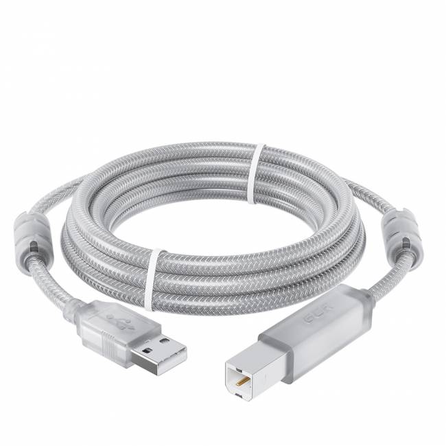 GCR Кабель PROF 2.0m USB 2.0, AM/BM, прозрачный, ферритовые кольца, 28/24 AWG, экран, армированный, морозостойкий, GCR-52425 Greenconnect USB 2.0 Type-AM - USB 2.0 Type-BM 2м — для бизнеса и офиса GCR Кабель PROF 2.0m USB 2.0, AM/BM, прозрачный, ферритовые кольца, 28/24 AWG, экран, армированный, морозостойкий, GCR-52425 Greenconnect USB 2.0 Type-AM - USB 2.0 Type-BM 2м — для бизнеса и офиса