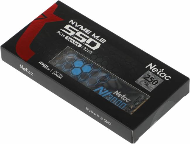 Накопитель SSD Netac NT01NV3000-250-E4X — для бизнеса и офиса Накопитель SSD Netac NT01NV3000-250-E4X — для бизнеса и офиса