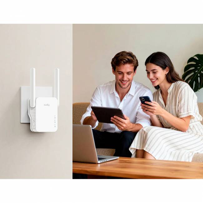Усилитель Wi-Fi Cudy RE300 — для бизнеса и офиса Усилитель Wi-Fi Cudy RE300 — для бизнеса и офиса