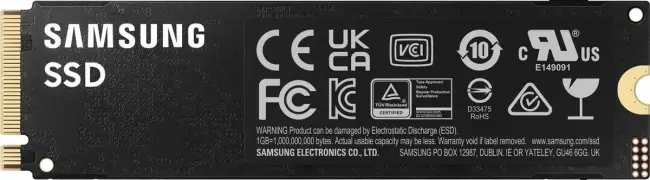 Твердотельный накопитель Samsung MZ-V9P4T0BW — для бизнеса и офиса