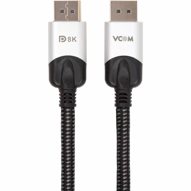 Кабель соединительный DISPLAY PORT v1.4, 8K@60Hz, 2m VCOM <CG635-2M> VCOM CG635-2M — для бизнеса и офиса