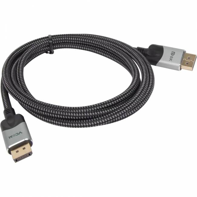 Кабель соединительный DISPLAY PORT v1.4, 8K@60Hz, 2m VCOM <CG635-2M> VCOM CG635-2M — для бизнеса и офиса