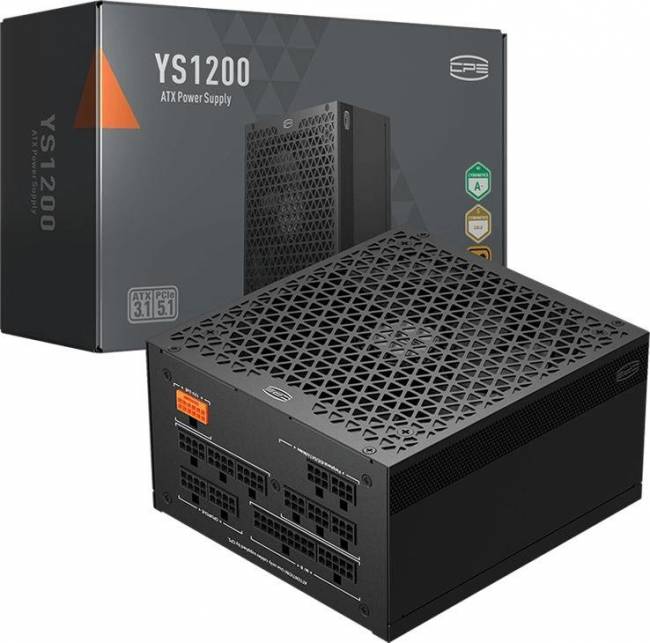 Блок питания PcCooler P5-YS1200-G1FFBK1-EU — для бизнеса и офиса Блок питания PcCooler P5-YS1200-G1FFBK1-EU — для бизнеса и офиса
