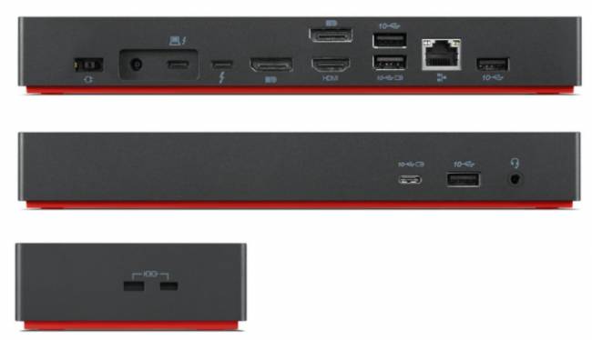 Док-станция Lenovo ThinkPad Universal Thunderbolt 4 Dock — для бизнеса и офиса Док-станция Lenovo ThinkPad Universal Thunderbolt 4 Dock — для бизнеса и офиса