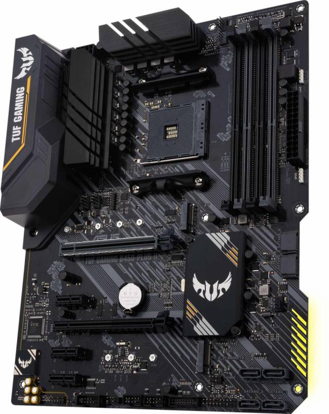 Материнская плата ASUS TUF GAMING B450-PLUS II — для бизнеса и офиса Материнская плата ASUS TUF GAMING B450-PLUS II — для бизнеса и офиса