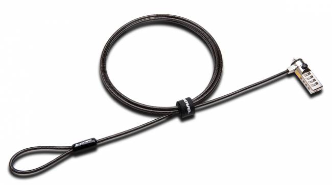 Замок для ноутбука Замок для ноутбука Lenovo Kensington Combination Cable lock (4XE0G97138) — для бизнеса и офиса Замок для ноутбука Замок для ноутбука Lenovo Kensington Combination Cable lock (4XE0G97138) — для бизнеса и офиса