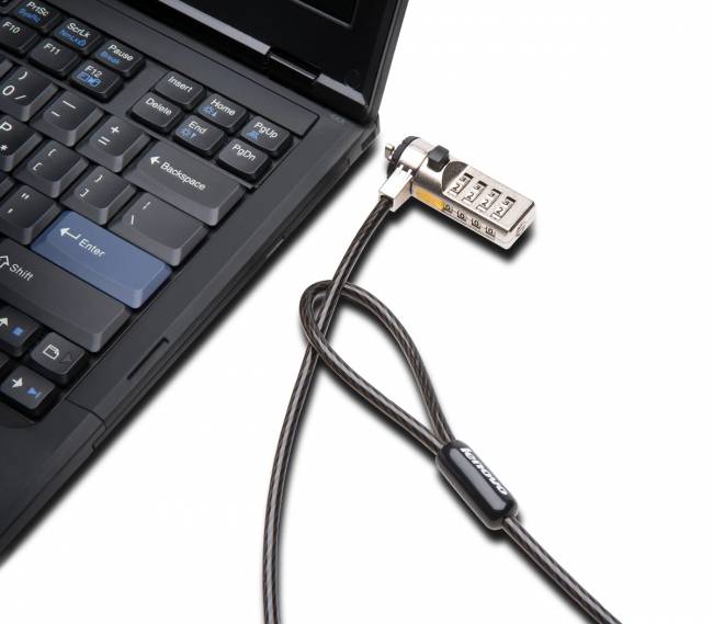 Замок для ноутбука Замок для ноутбука Lenovo Kensington Combination Cable lock (4XE0G97138) — для бизнеса и офиса Замок для ноутбука Замок для ноутбука Lenovo Kensington Combination Cable lock (4XE0G97138) — для бизнеса и офиса