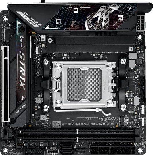 Материнская плата ASUS ROG STRIX B850-I GAMING WIFI — для бизнеса и офиса Материнская плата ASUS ROG STRIX B850-I GAMING WIFI — для бизнеса и офиса