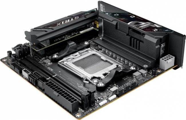 Материнская плата ASUS ROG STRIX B850-I GAMING WIFI — для бизнеса и офиса Материнская плата ASUS ROG STRIX B850-I GAMING WIFI — для бизнеса и офиса
