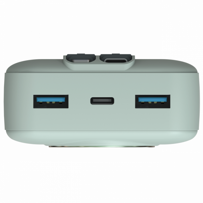 Портативный аккумулятор TOLT Lit KP228 Green, 20000mAh, 22,5W, fast charging and PD, green, CCC TÖLT KP228 Green — для бизнеса и офиса Портативный аккумулятор TOLT Lit KP228 Green, 20000mAh, 22,5W, fast charging and PD, green, CCC TÖLT KP228 Green — для бизнеса и офиса