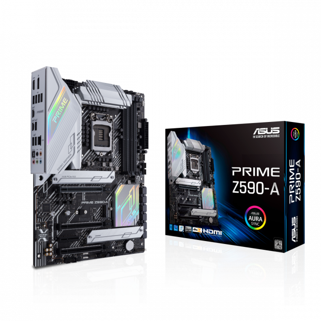 Материнская плата ASUS PRIME Z590-A — для бизнеса и офиса Материнская плата ASUS PRIME Z590-A — для бизнеса и офиса