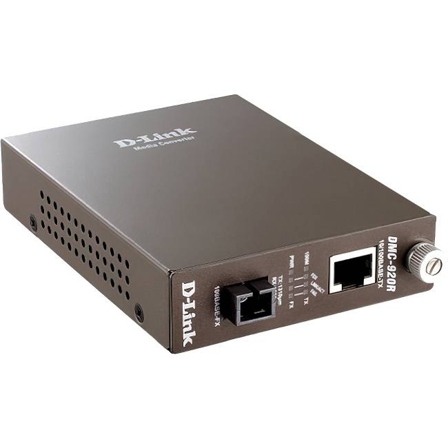 Трансивер D-Link DMC-920R/B10A — для бизнеса и офиса Трансивер D-Link DMC-920R/B10A — для бизнеса и офиса