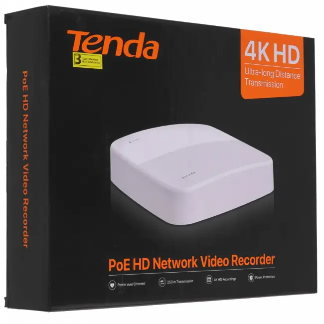 Сетевой видеорегистратор Tenda N6P-4H — для бизнеса и офиса Сетевой видеорегистратор Tenda N6P-4H — для бизнеса и офиса