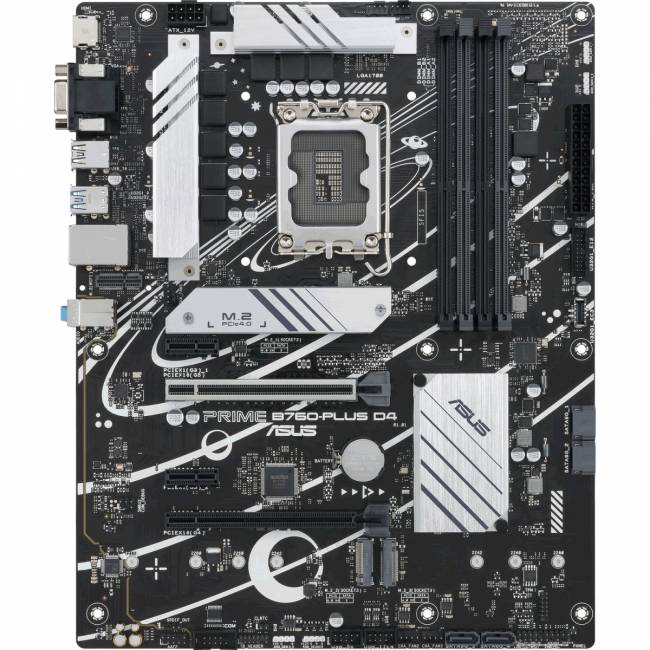 Материнская плата ASUS PRIME B760-PLUS D4 (90MB1CW0-M0EAY0) — для бизнеса и офиса Материнская плата ASUS PRIME B760-PLUS D4 (90MB1CW0-M0EAY0) — для бизнеса и офиса