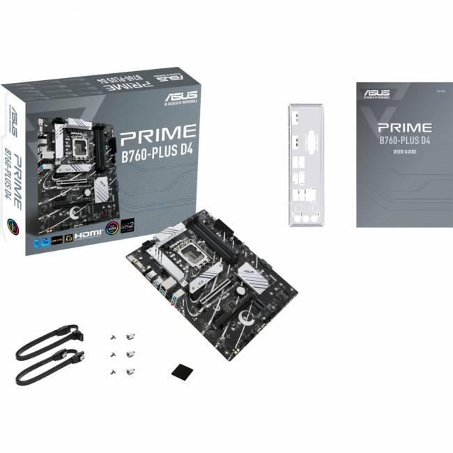 Материнская плата ASUS PRIME B760-PLUS D4 (90MB1CW0-M0EAY0) — для бизнеса и офиса Материнская плата ASUS PRIME B760-PLUS D4 (90MB1CW0-M0EAY0) — для бизнеса и офиса