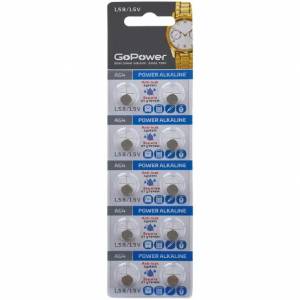 Э\п GoPower AG4 LR626 377 Alkaline 1.5V BL10
