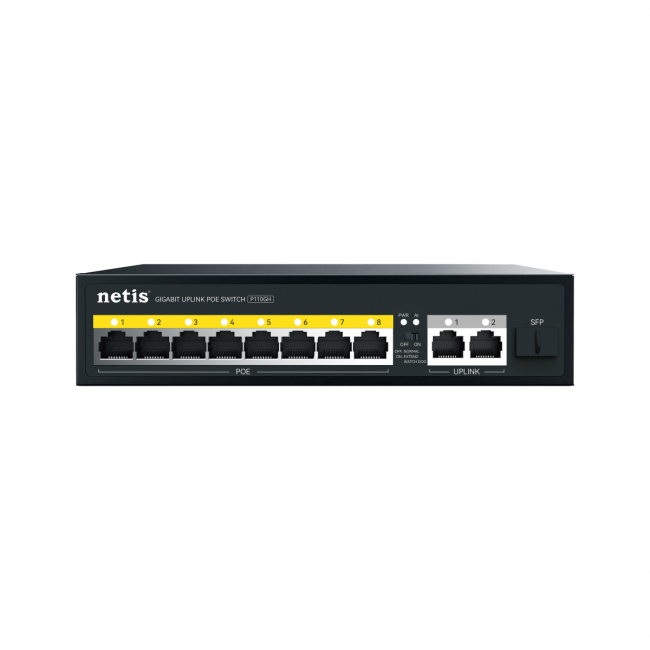 Коммутатор Netis P110GH — для бизнеса и офиса Коммутатор Netis P110GH — для бизнеса и офиса