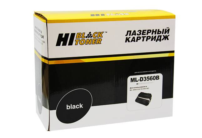 Картридж Hi-Black (HB-ML-3560D) для Samsung ML-3560/3561N/3561ND, 12K — для бизнеса и офиса Картридж Hi-Black (HB-ML-3560D) для Samsung ML-3560/3561N/3561ND, 12K — для бизнеса и офиса