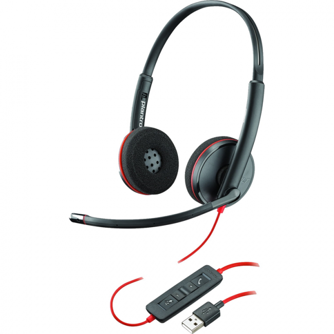 Гарнитура проводная Plantronics 209745-201 — для бизнеса и офиса Гарнитура проводная Plantronics 209745-201 — для бизнеса и офиса