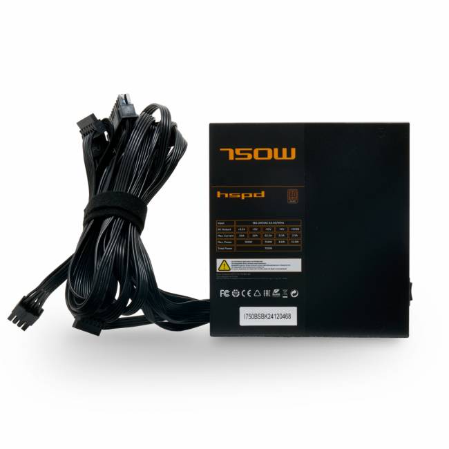 Блок питания HSPD HSI-750BS-BK — для бизнеса и офиса Блок питания HSPD HSI-750BS-BK — для бизнеса и офиса