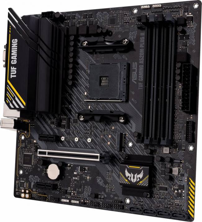 Материнская плата ASUS TUF GAMING A520M-PLUS II — для бизнеса и офиса Материнская плата ASUS TUF GAMING A520M-PLUS II — для бизнеса и офиса