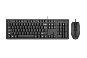 Клавиатура + мышь A4Tech KK-3330S клав:черный мышь:черный USB (KK-3330S USB (BLACK)) A4Tech KK-3330S USB (BLACK)
