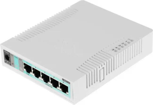 Коммутатор Mikrotik CSS106-5G-1S — для бизнеса и офиса Коммутатор Mikrotik CSS106-5G-1S — для бизнеса и офиса