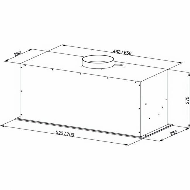 Встраиваемая вытяжка Kuppersberg Kuppersberg BIM 600 Black — для бизнеса и офиса Встраиваемая вытяжка Kuppersberg Kuppersberg BIM 600 Black — для бизнеса и офиса