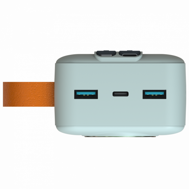 Портативный аккумулятор TOLT Lit KP328 Green, 30000mAh, 22,5W, fast charging and PD, green, CCC TÖLT KP328 Green — для бизнеса и офиса Портативный аккумулятор TOLT Lit KP328 Green, 30000mAh, 22,5W, fast charging and PD, green, CCC TÖLT KP328 Green — для бизнеса и офиса