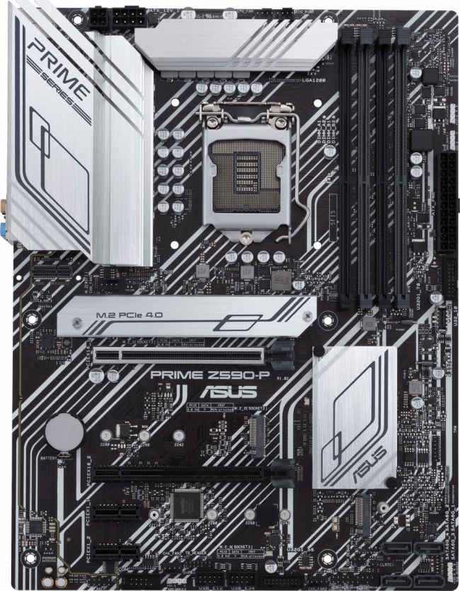 Материнская плата ASUS PRIME Z590-P — для бизнеса и офиса Материнская плата ASUS PRIME Z590-P — для бизнеса и офиса