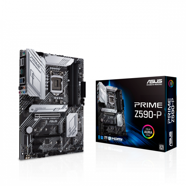 Материнская плата ASUS PRIME Z590-P — для бизнеса и офиса Материнская плата ASUS PRIME Z590-P — для бизнеса и офиса