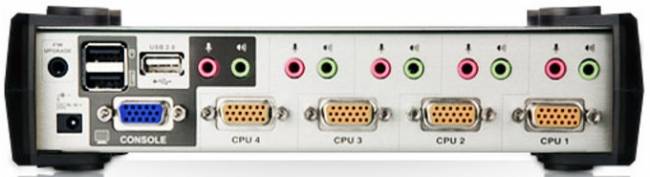 Переключатель консоли электронный, 4 порта PS/1 ATEN CS1734B — для бизнеса и офиса Переключатель консоли электронный, 4 порта PS/1 ATEN CS1734B — для бизнеса и офиса