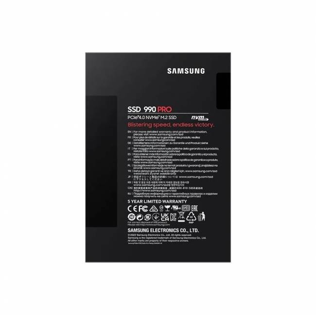 Твердотельные накопители Samsung SSD 990 PRO — для бизнеса и офиса Твердотельные накопители Samsung SSD 990 PRO — для бизнеса и офиса